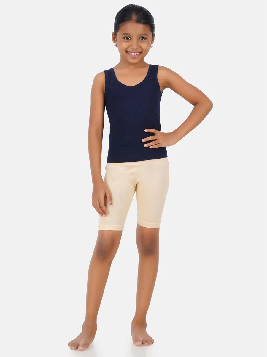 Girls Cotton with Spandex Tights Skin (2PCs Pack) - Image 4