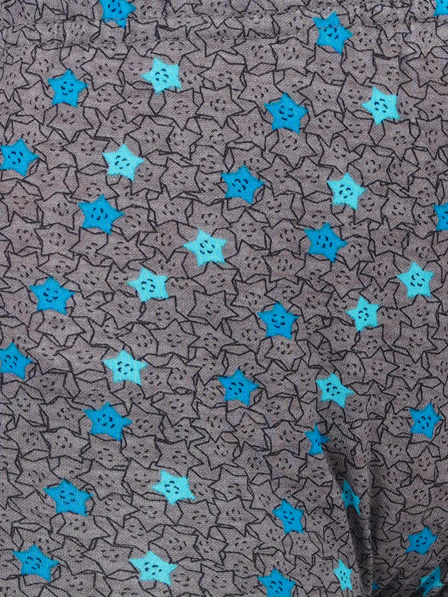 Girl's Assorted Colour Printed Lutty Shorts (4 PCs Pack) - Image 6