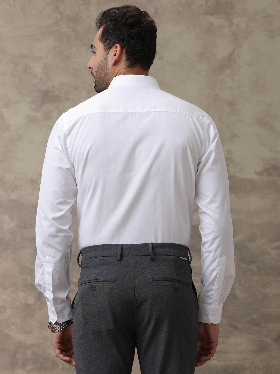Giza Cotton White Shirt – Giza Club 6001 - Image 5