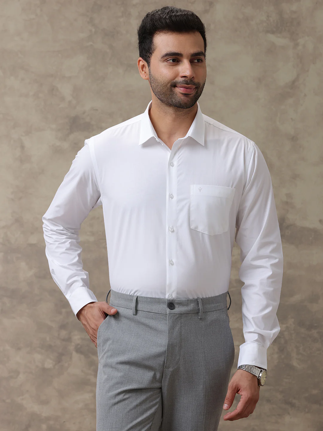 Giza Cotton White Shirt – Ultimate R4 | ETI Finish - Image 4