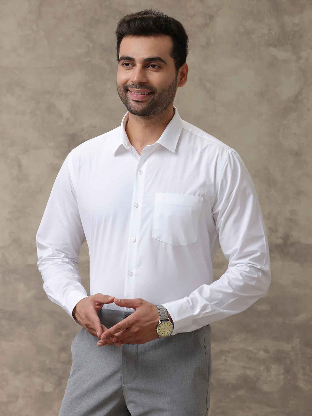 Giza Cotton White Shirt – Ultimate R4 | ETI Finish - Image 7