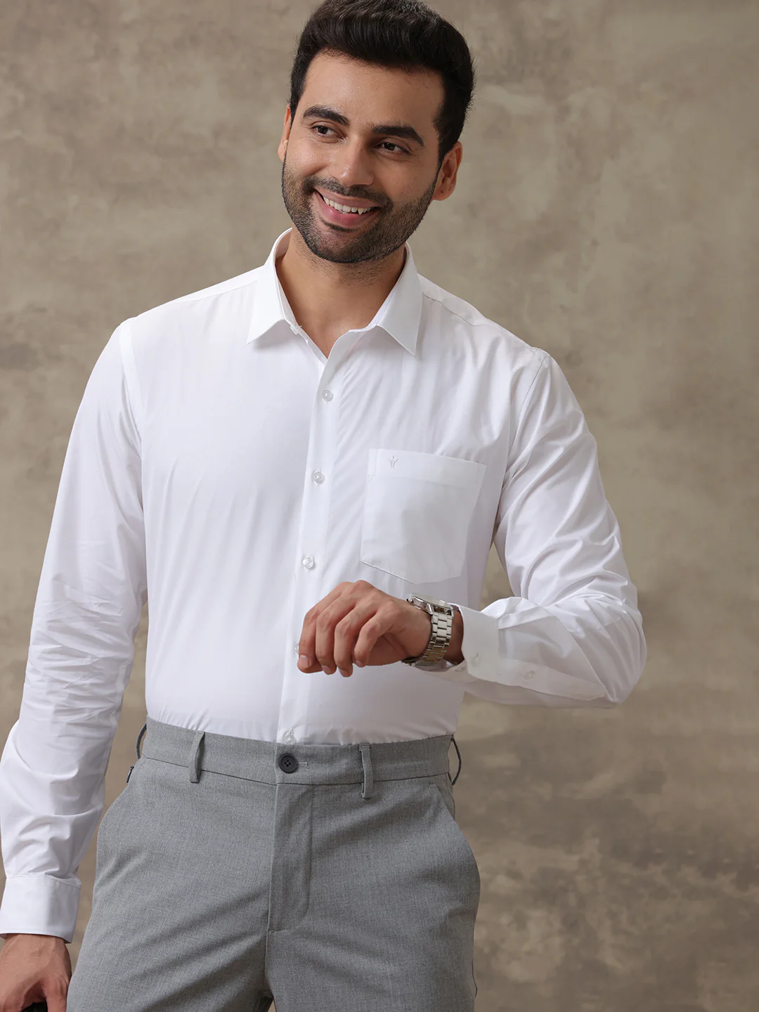 Giza Cotton White Shirt – Ultimate R7 | Ultra Luxury - Image 3