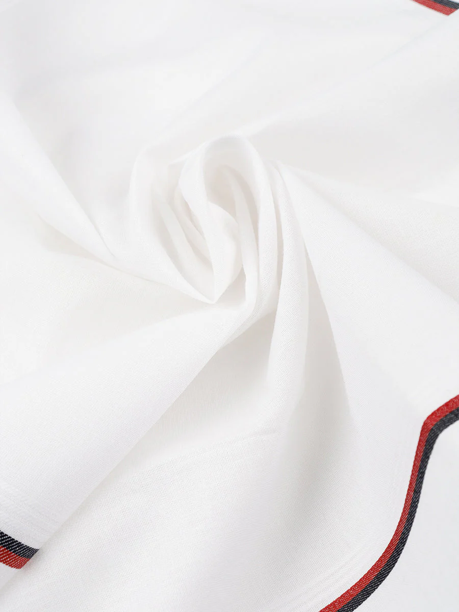 Good Feel DMK Handkerchief White (12 PCs Pack) - Image 5