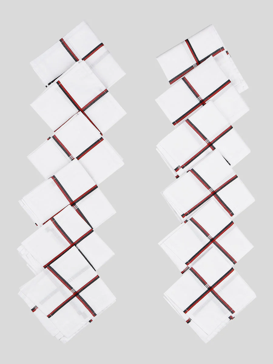 Good Feel DMK Handkerchief White ( 5 PCs Pack ) - Image 5