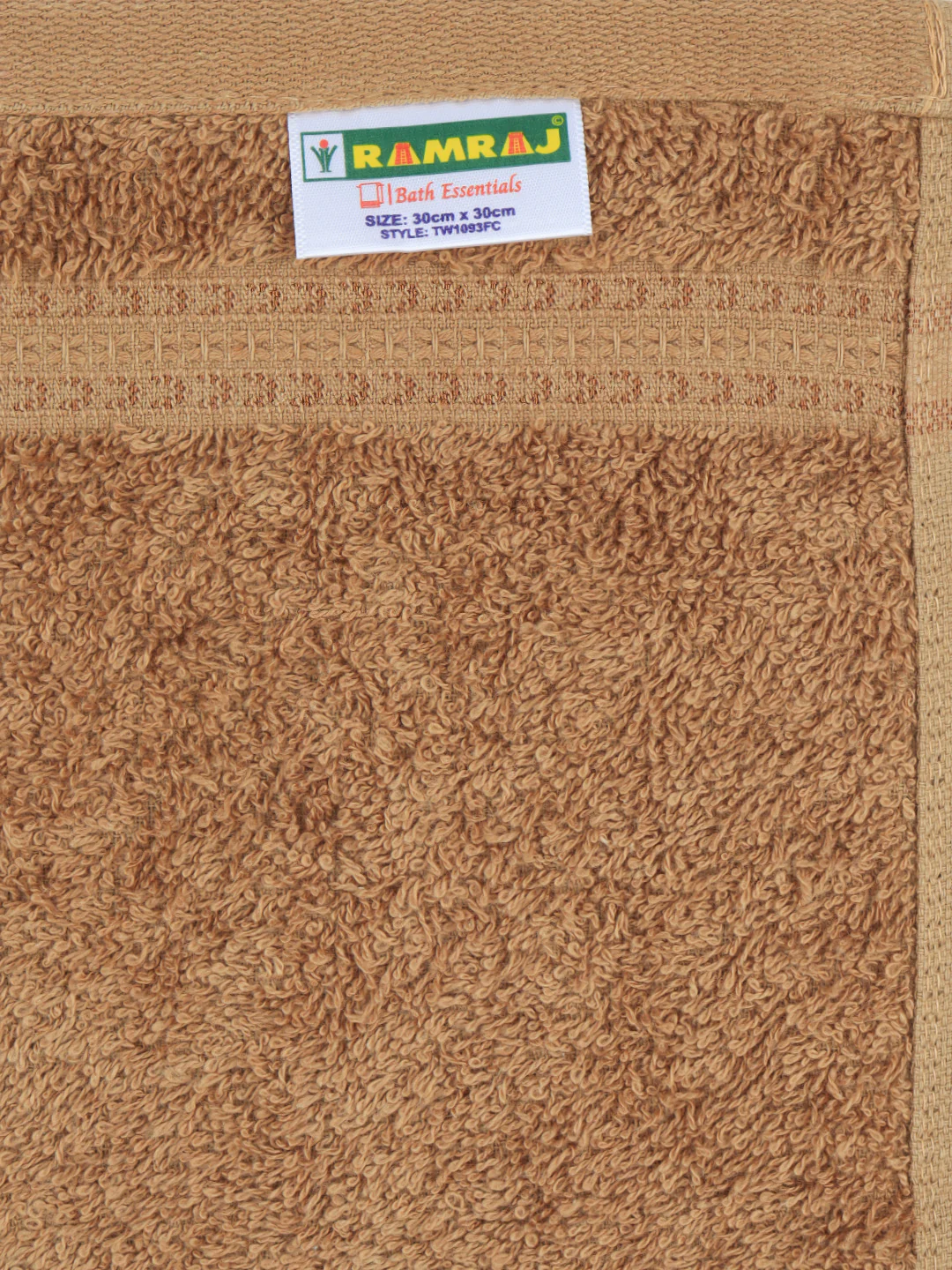 Highly Absorbent & Quick Dry Cotton Bamboo Terry Towel Set – Brown Hand, Face & Bath Towels (Pack of 3) - Image 4