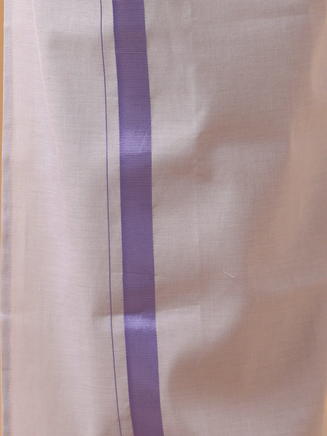 Like Father Like Son Tissue Dhoti & Shirt Combo Lavender - Image 10