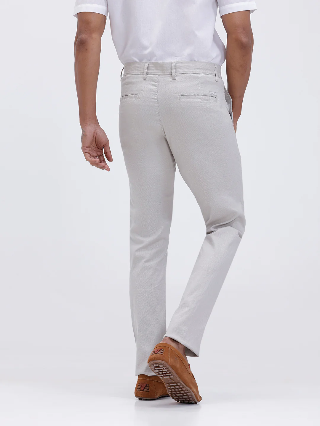 Linen Cotton Shirt and Off White Trousers Combo TR15503 - Image 7