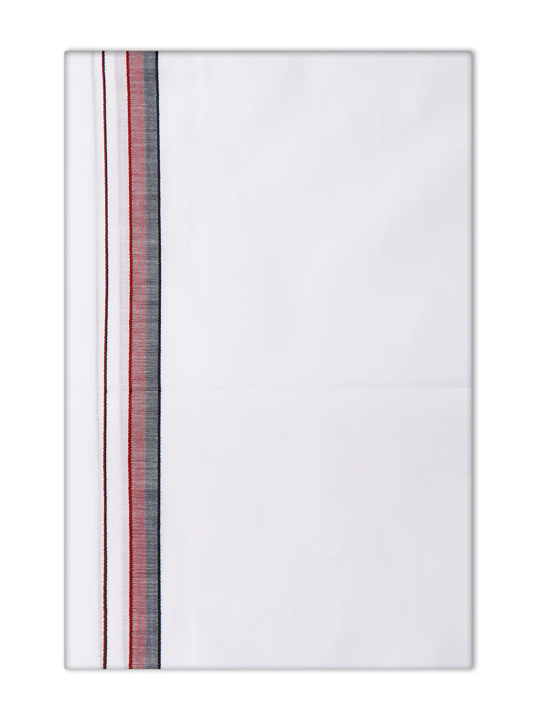 Men 100% Cotton Double Layer Political Dhoti Parliament DMK - Image 2