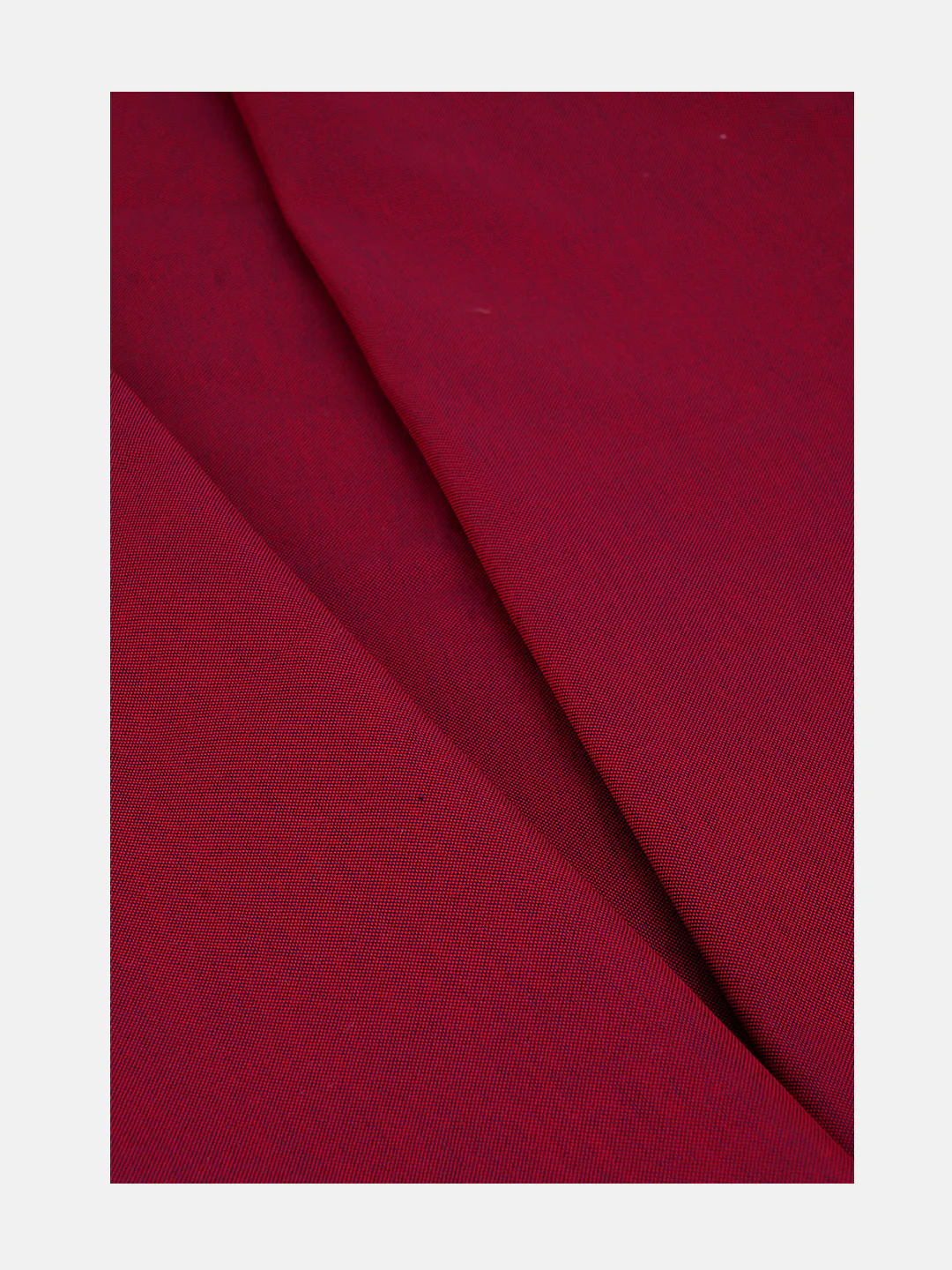 Men 100%Cotton Maroon Plain Shirt Fabric Ferrari - Image 5