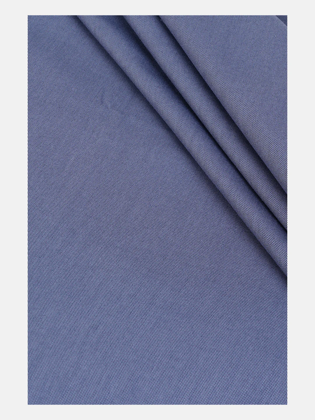 Men 100%Cotton Plain Shirt Fabric Greyish Blue Ferrari - Image 3