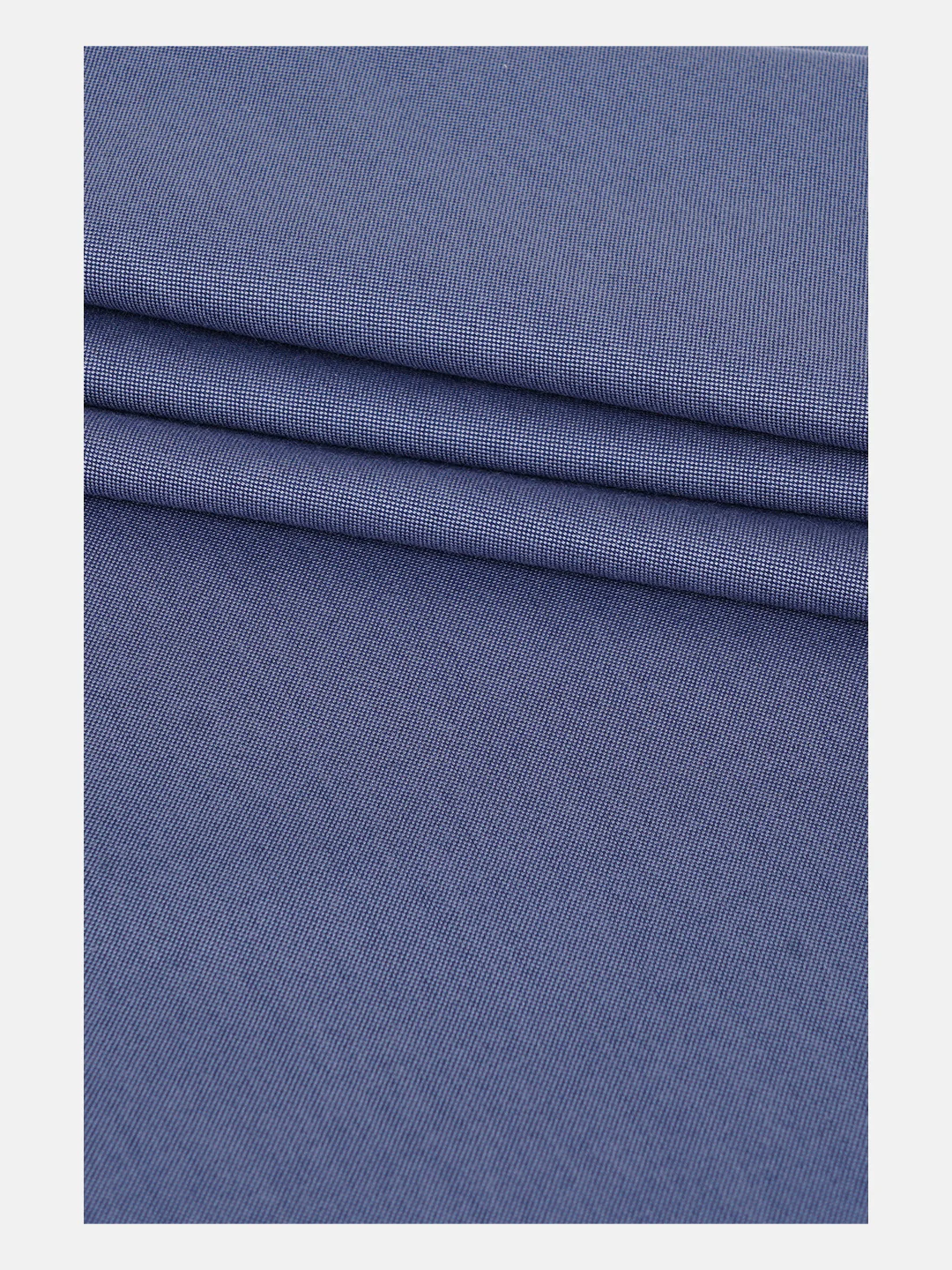 Men 100%Cotton Plain Shirt Fabric Greyish Blue Ferrari - Image 4