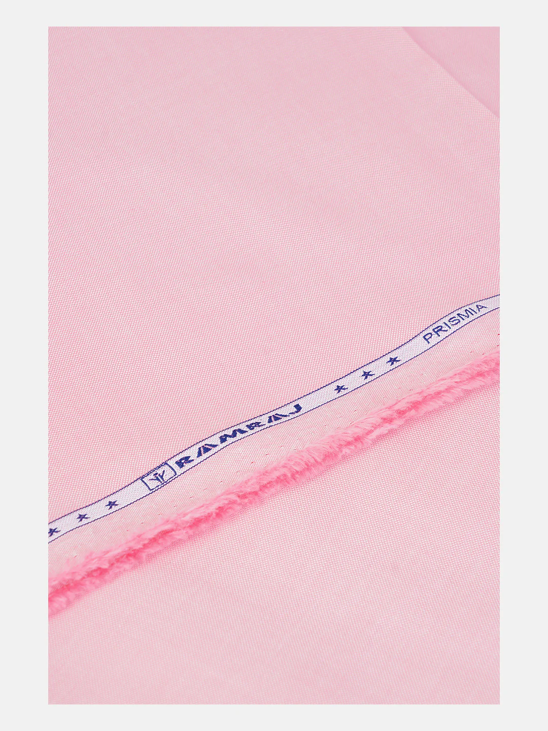 Men 100%Cotton Plain Shirt Fabric Light Pink Ferrari - Image 5