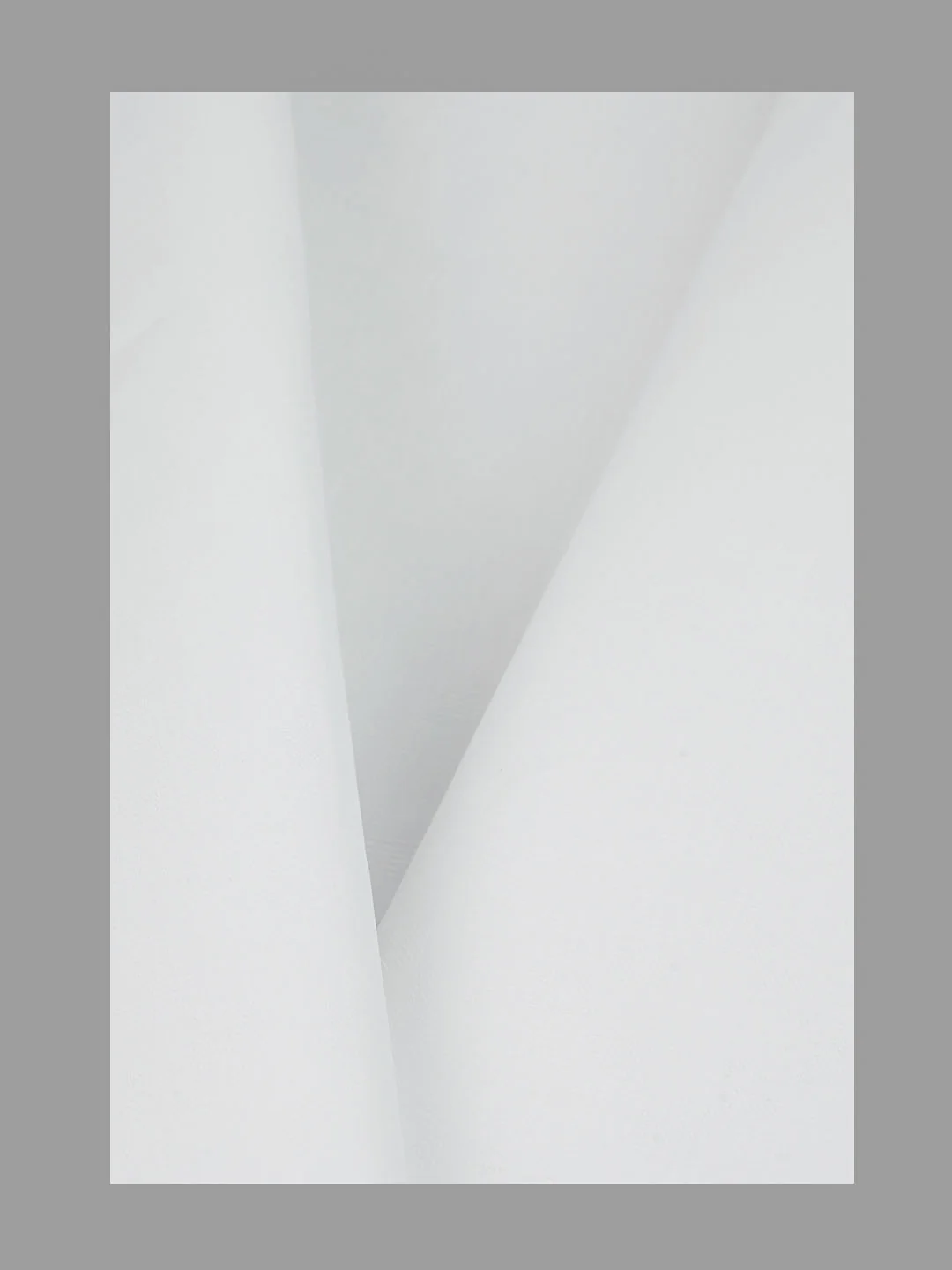 Men 100%Cotton Self Design Shirting White Forest 16