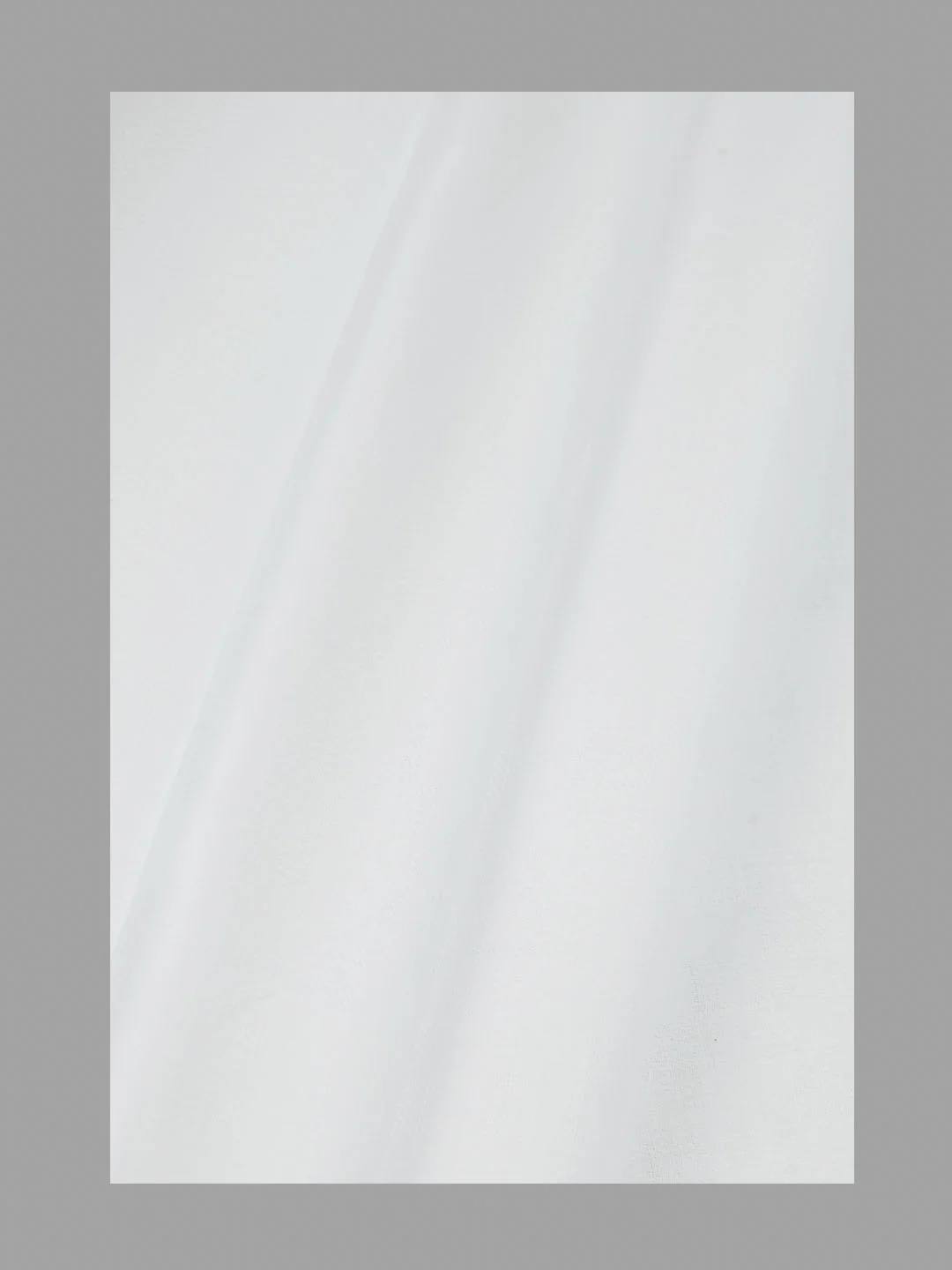 Men 100%Cotton Self Design Shirting White Forest 16 - Image 3