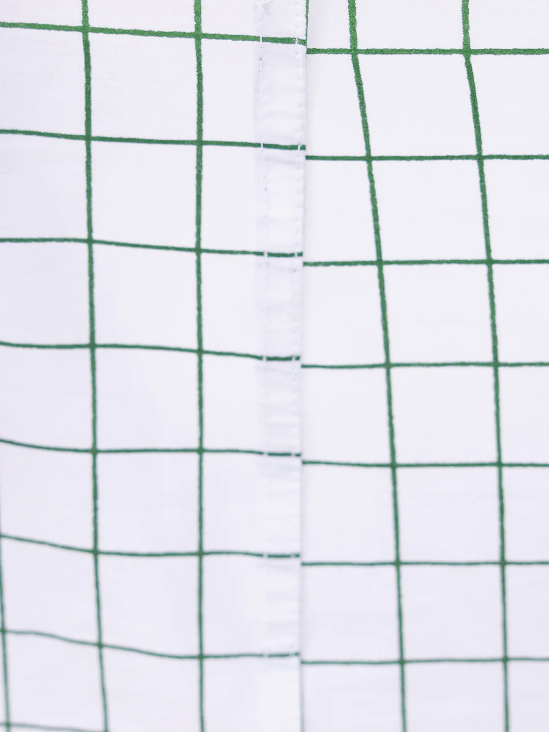 Men 100% Cotton Single Layer White Stitched Lungi with Assorted Colour Checked Shalimar 2M - Image 6