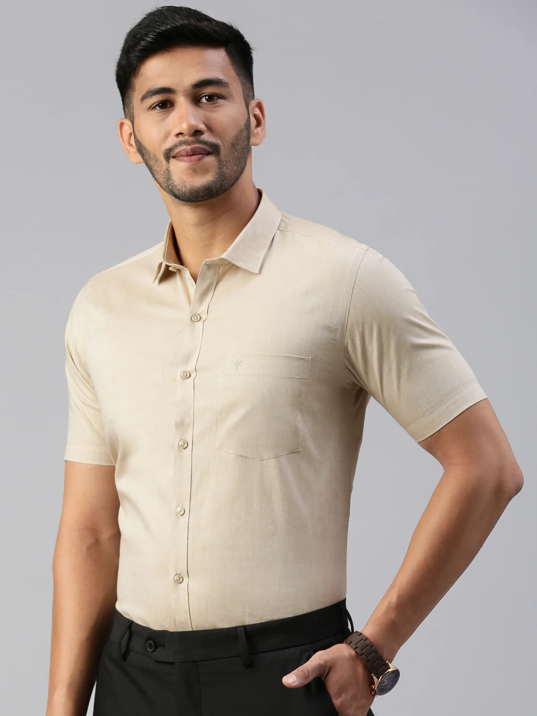 Men 100% Cotton Smart Fit Shirt Sandal CL6 GD1 - Image 4