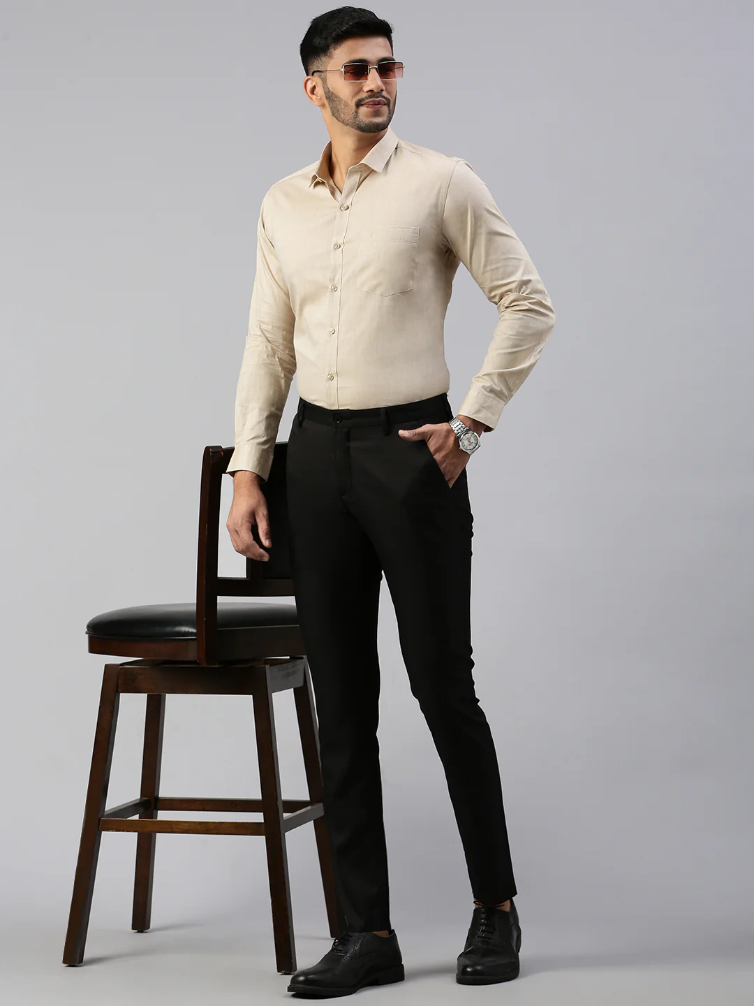 Men 100% Cotton Smart Fit Shirt Sandal CL6 GD1 - Image 6