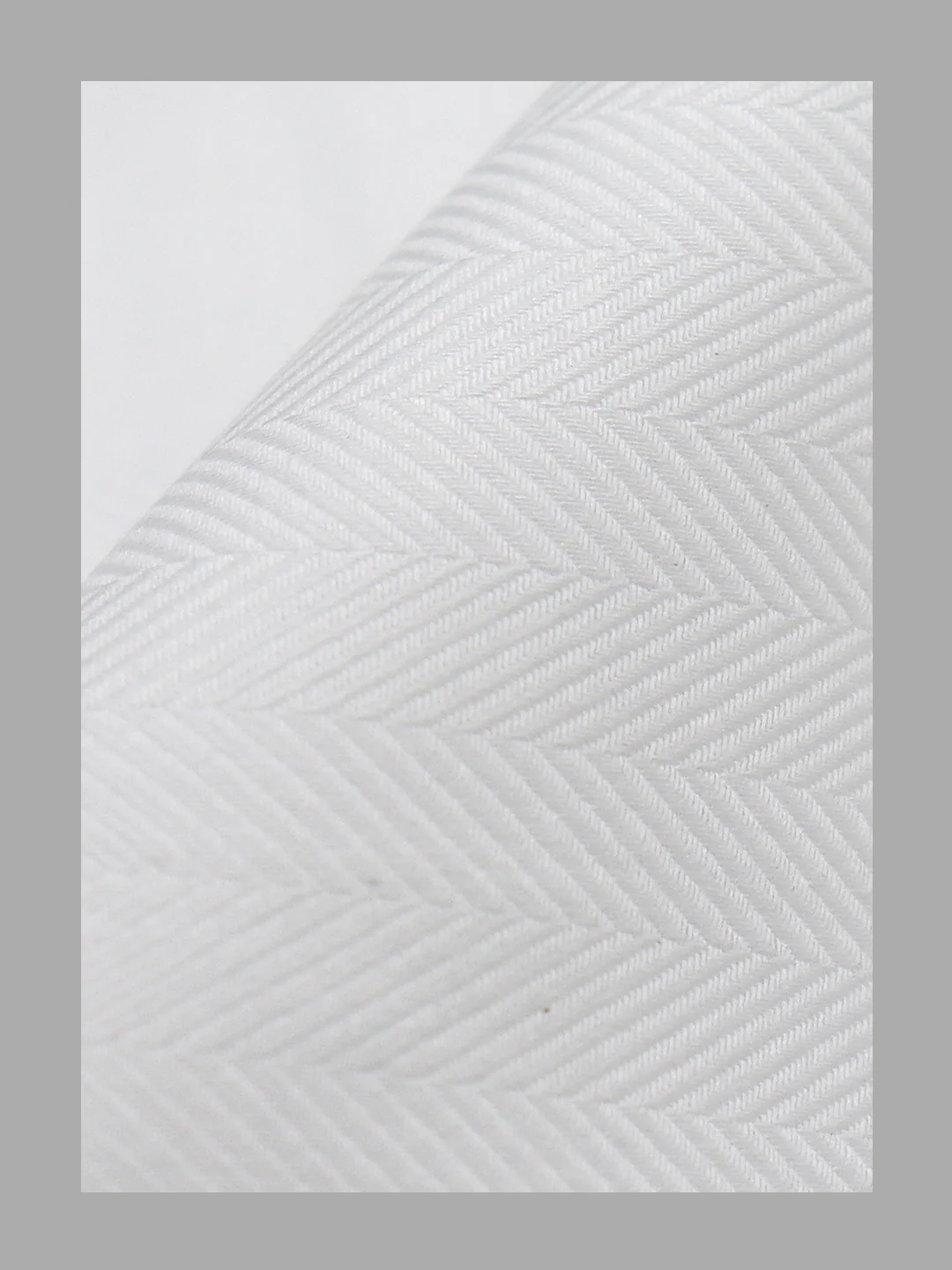 Men 100% Giza Cotton Self Design White Shirt Fabric Mosco Dobby C27 - Image 2