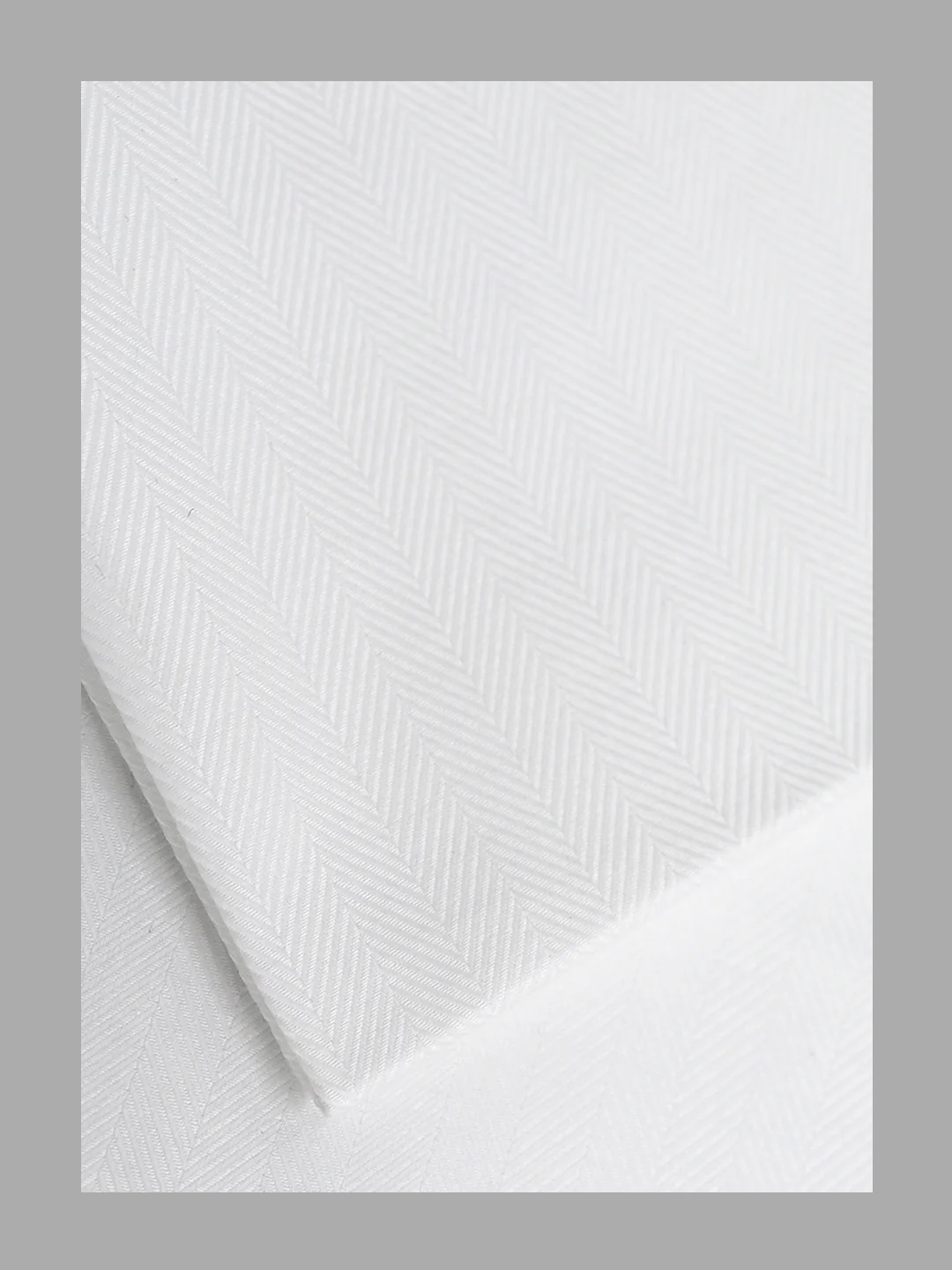 Men 100% Giza Cotton Self Design White Shirt Fabric Mosco Dobby C27 - Image 4