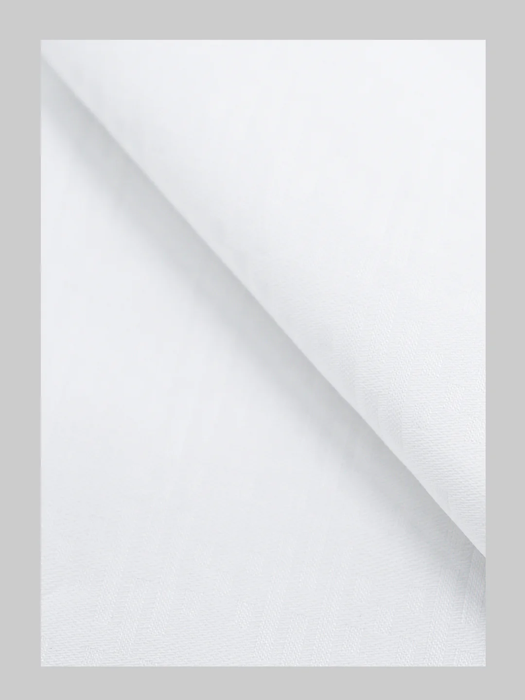 Men 100% Giza Cotton Self Design White Shirt Fabric Mosco Dobby C29 - Image 2