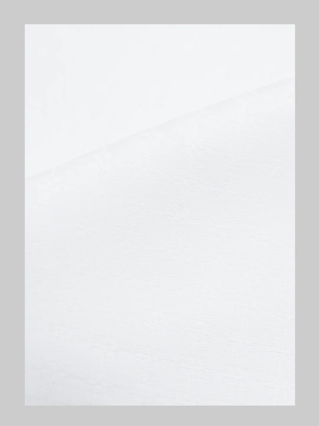 Men 100% Giza Cotton Self Design White Shirt Fabric Mosco Dobby C35 - Image 3