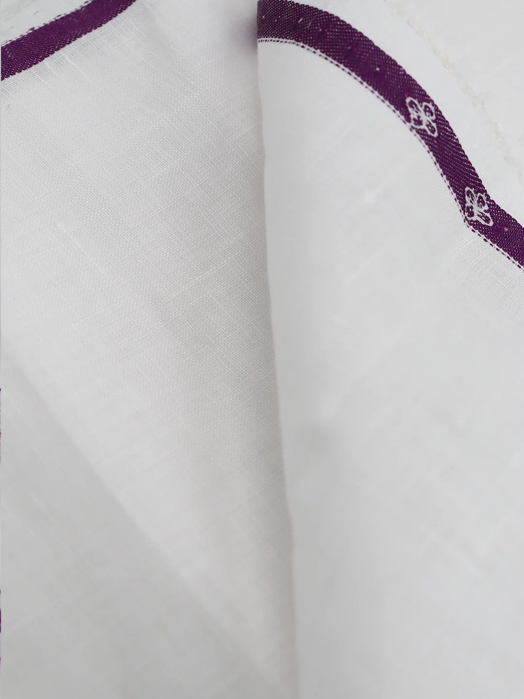 Men 100% Premium Pure Linen White Shirt Fabric Linen Park Turbo - Image 7