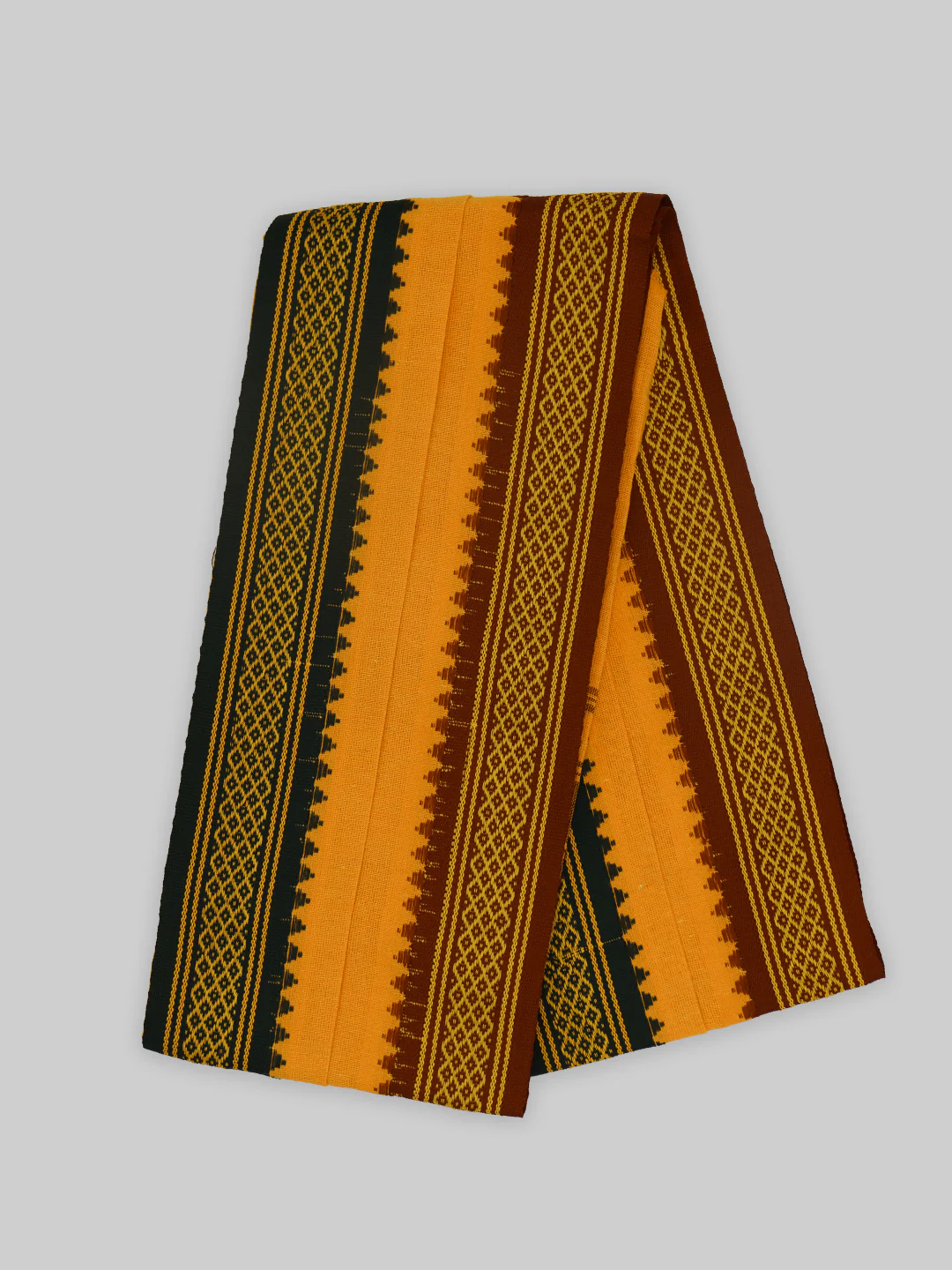 Men Angavastram Towel Vedant Mango (Pack of 2) - Image 2