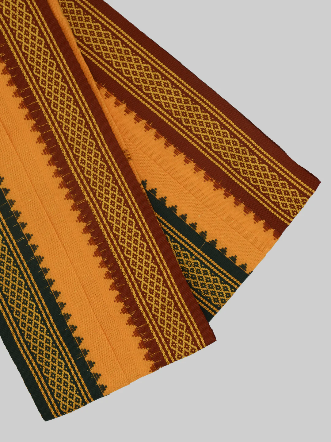 Men Angavastram Towel Vedant Mango (Pack of 2) - Image 4