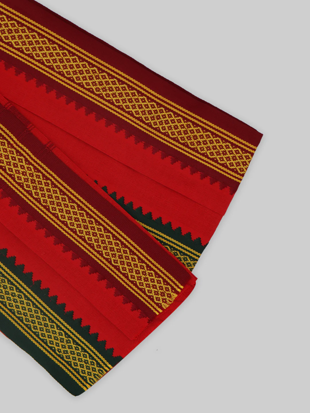 Men Angavastram Towel Vedant Red (Pack of 2) - Image 10
