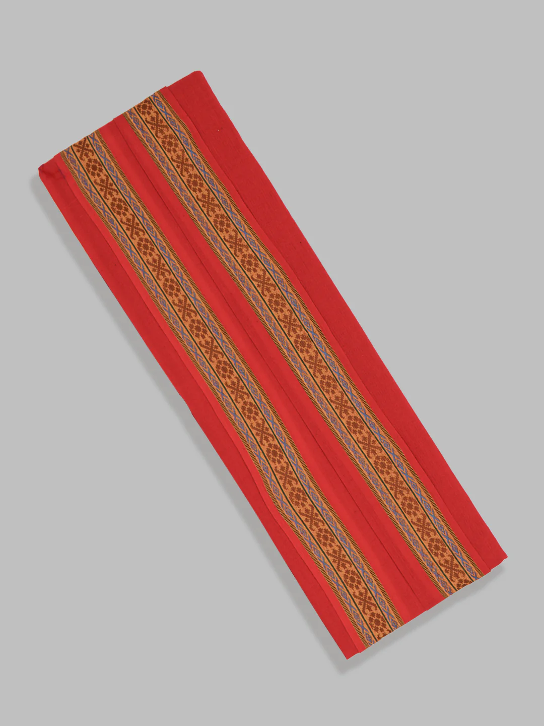 Men Angavastram Towel Vedant Red (Pack of 2) - Image 5