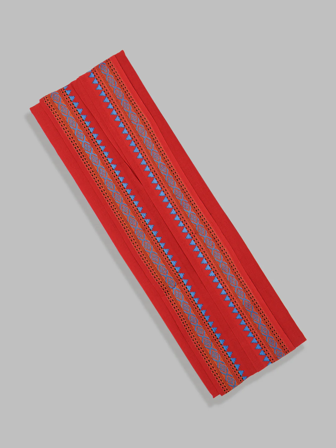 Men Angavastram Towel Vedant Red (Pack of 2) - Image 6