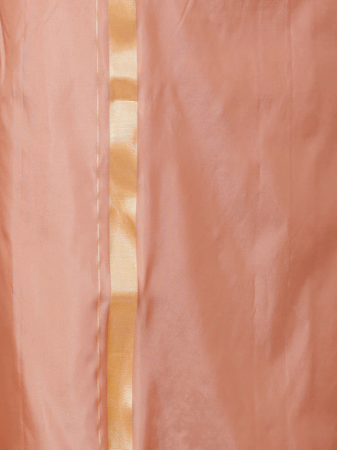 Men Art Silk Copper Tone Shirt & Dhoti Towel Set Swayamvara - Image 5