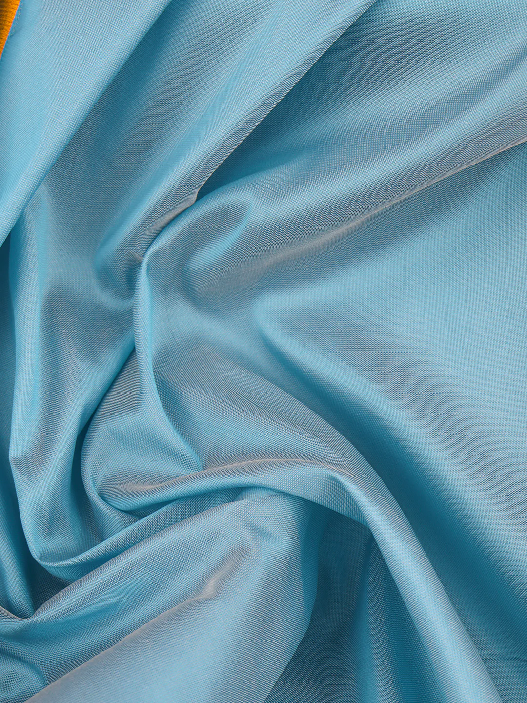 Men Art Silk Dhoti & Shirting Set Blue Ashirwath (2 in 1) - Image 4