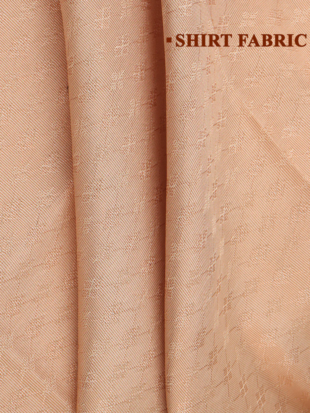 Men Art Silk Dhoti & Shirting Set Copper Moon Stone(2*1) - Image 6