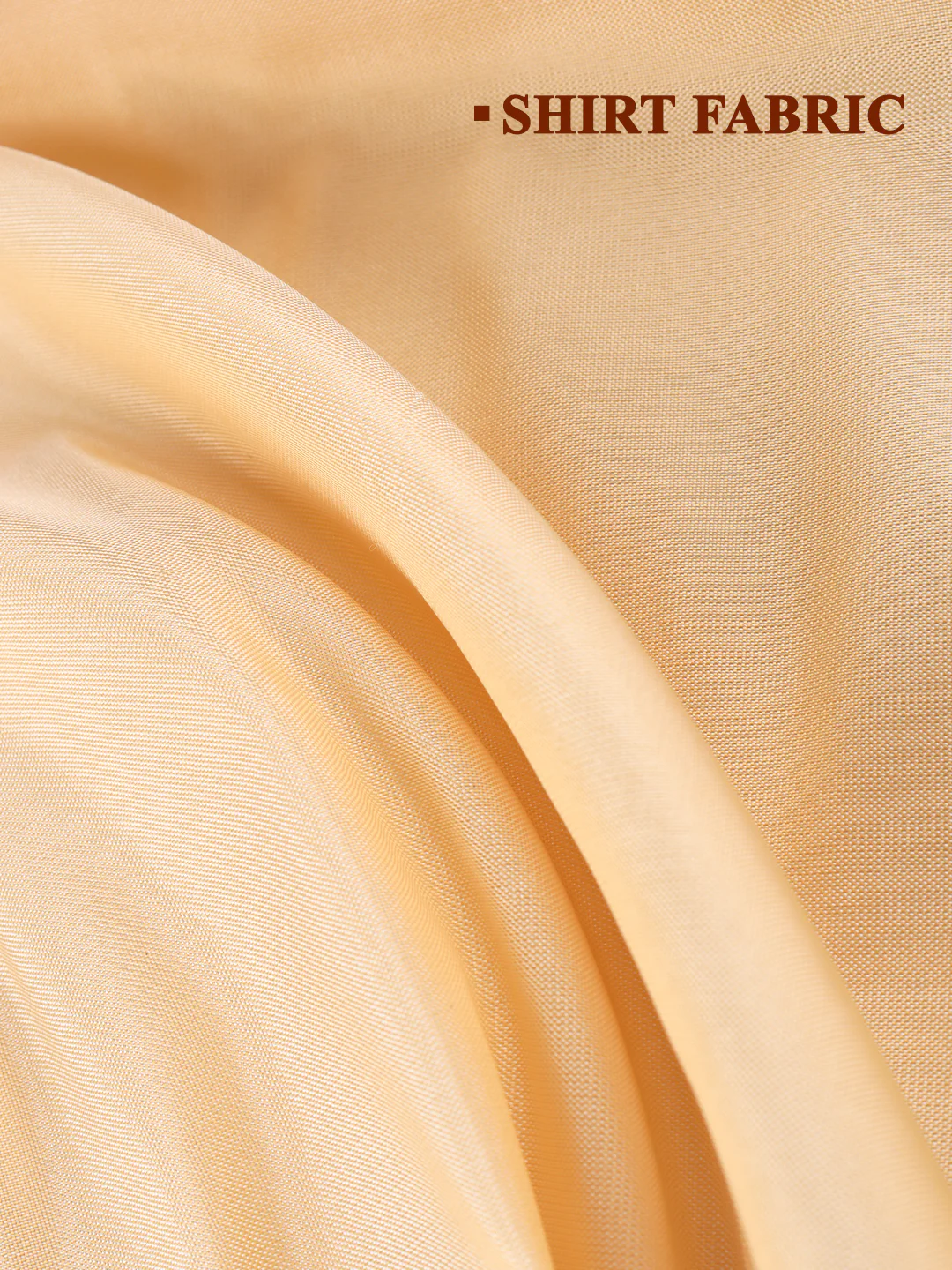 Men Art Silk Dhoti & Shirting Set F.Peach Ashirwath(2*1) - Image 3