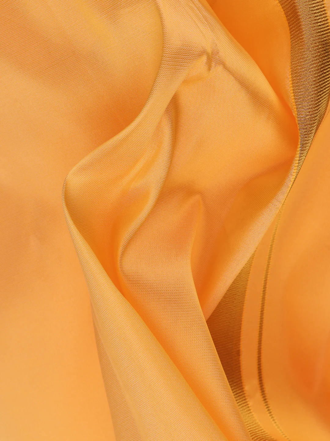 Men Art Silk Dhoti & Shirting Set Orange Ashirwath (2 in 1) - Image 4