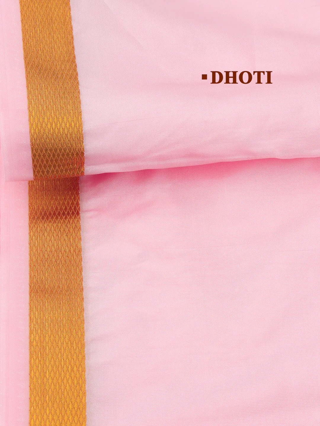Men Art Silk Jari Dhoti & Shirting Set Petal Ashirwath(3*1) - Image 5