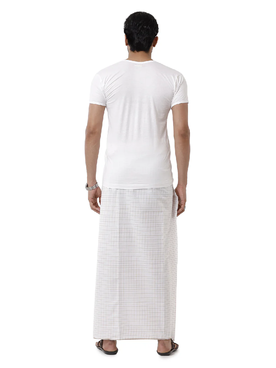 Men Assorted Colors and Printed Designs Cotton Lungi Nexus - Image 4