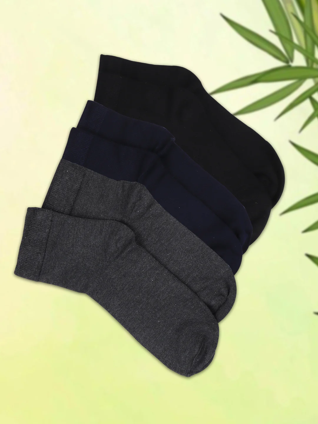 Men Bamboo Formal Ankle Length Socks with Assorted Colours FAS2 - Image 2