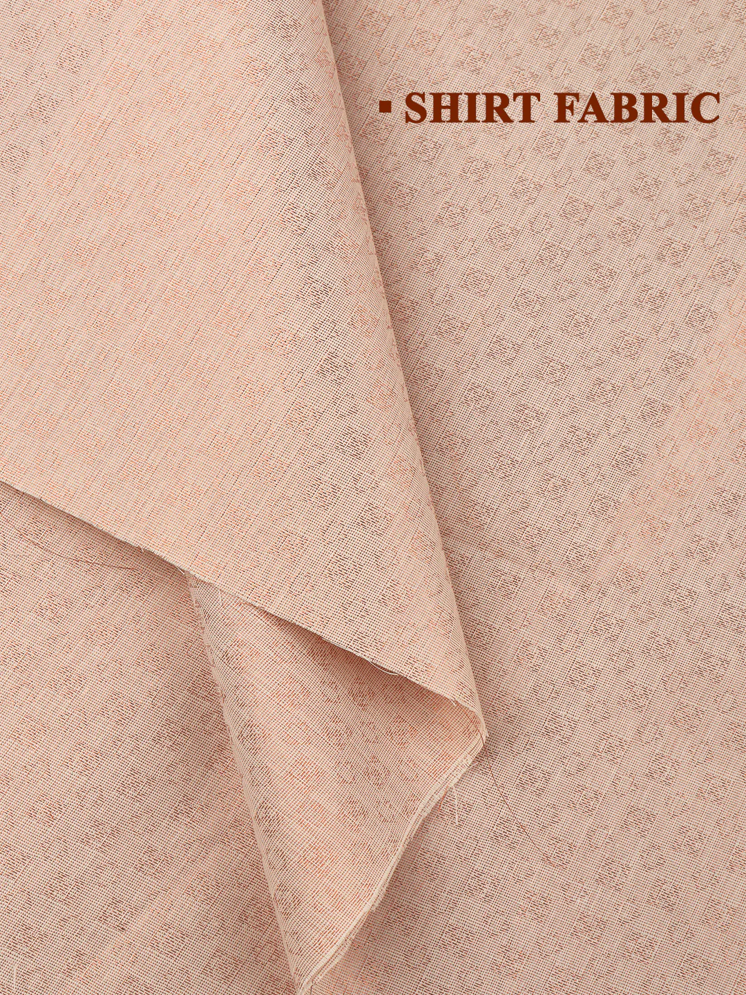 Men Copper Tissue Jacquard Shirting & Dhoti Set Celebrity Elegant CEC01 - Image 2