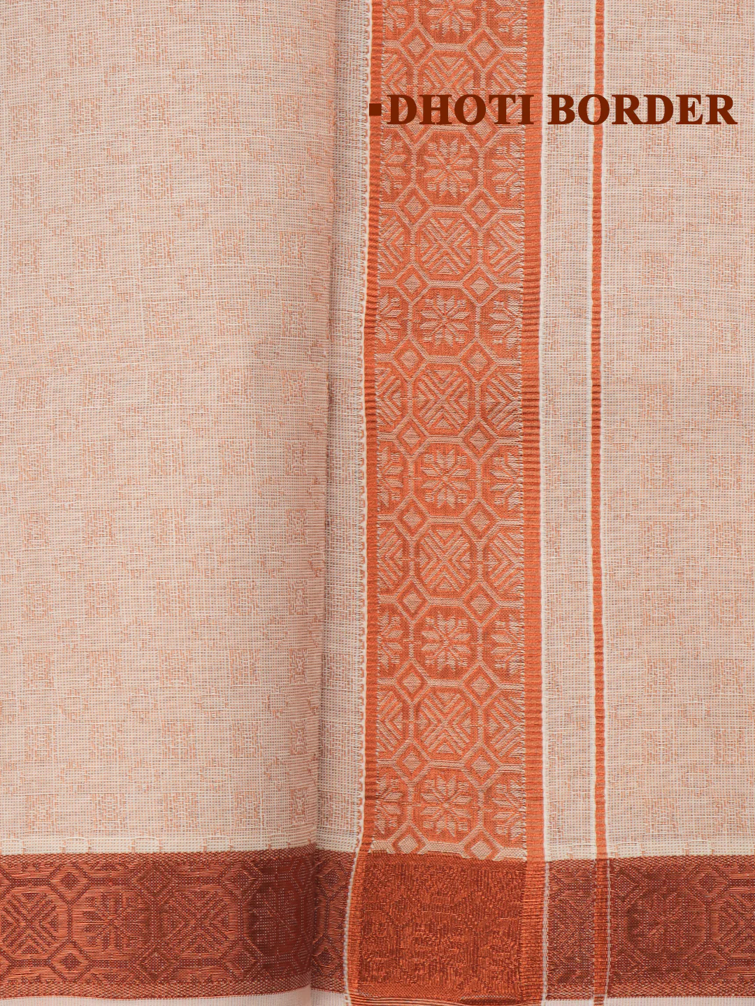 Men Copper Tissue Jacquard Shirting & Dhoti Set Celebrity Elegant CEC01 - Image 5