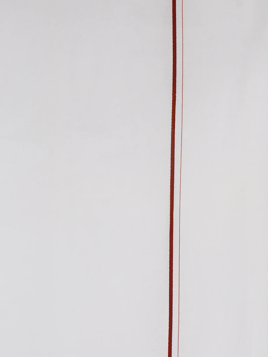 Men Cotton Blend 8-Meter White Dhoti with Assorted Border - Image 7