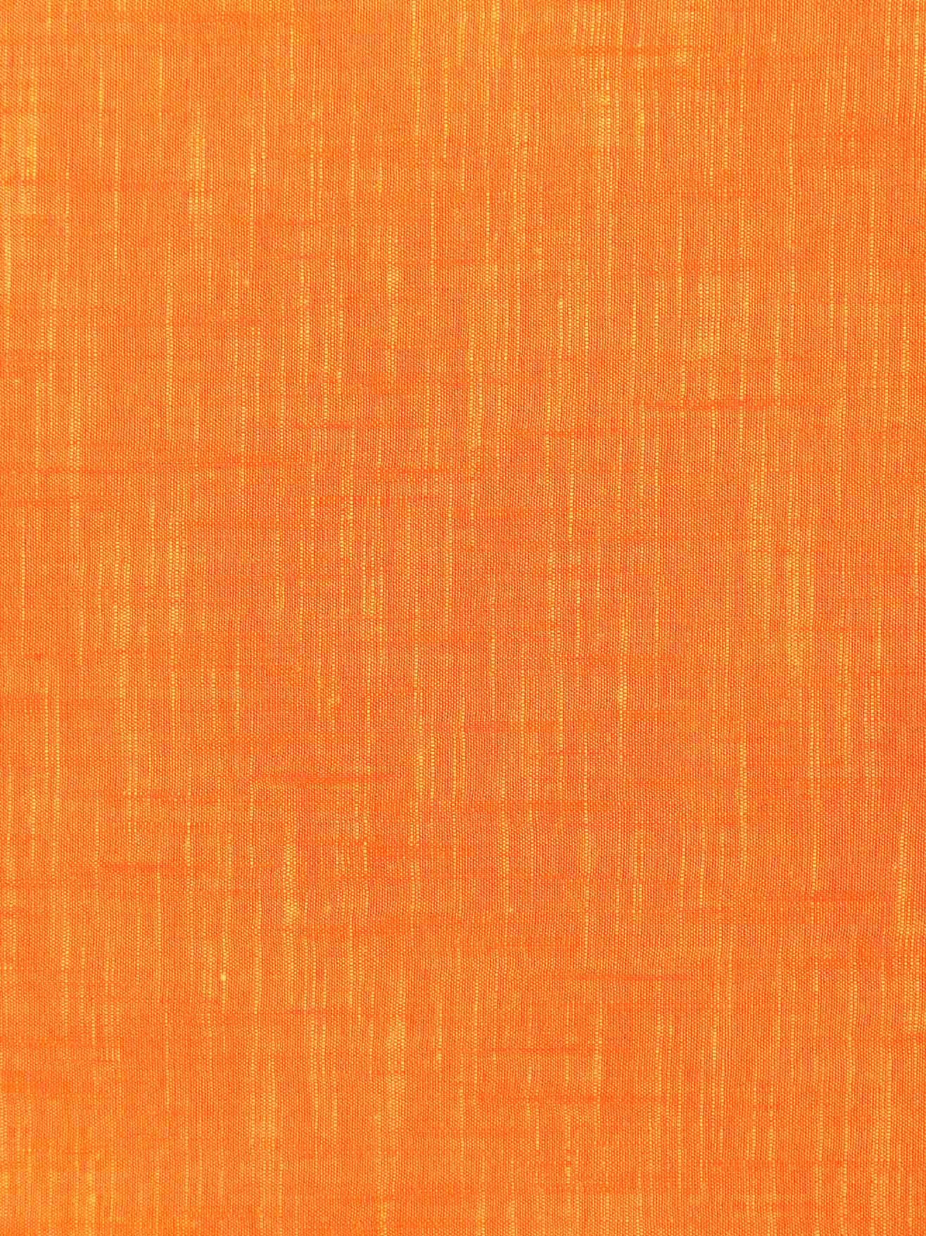 Men Cotton Blend Self Design Shirt Fabric Orange Mercury Bit - Image 3
