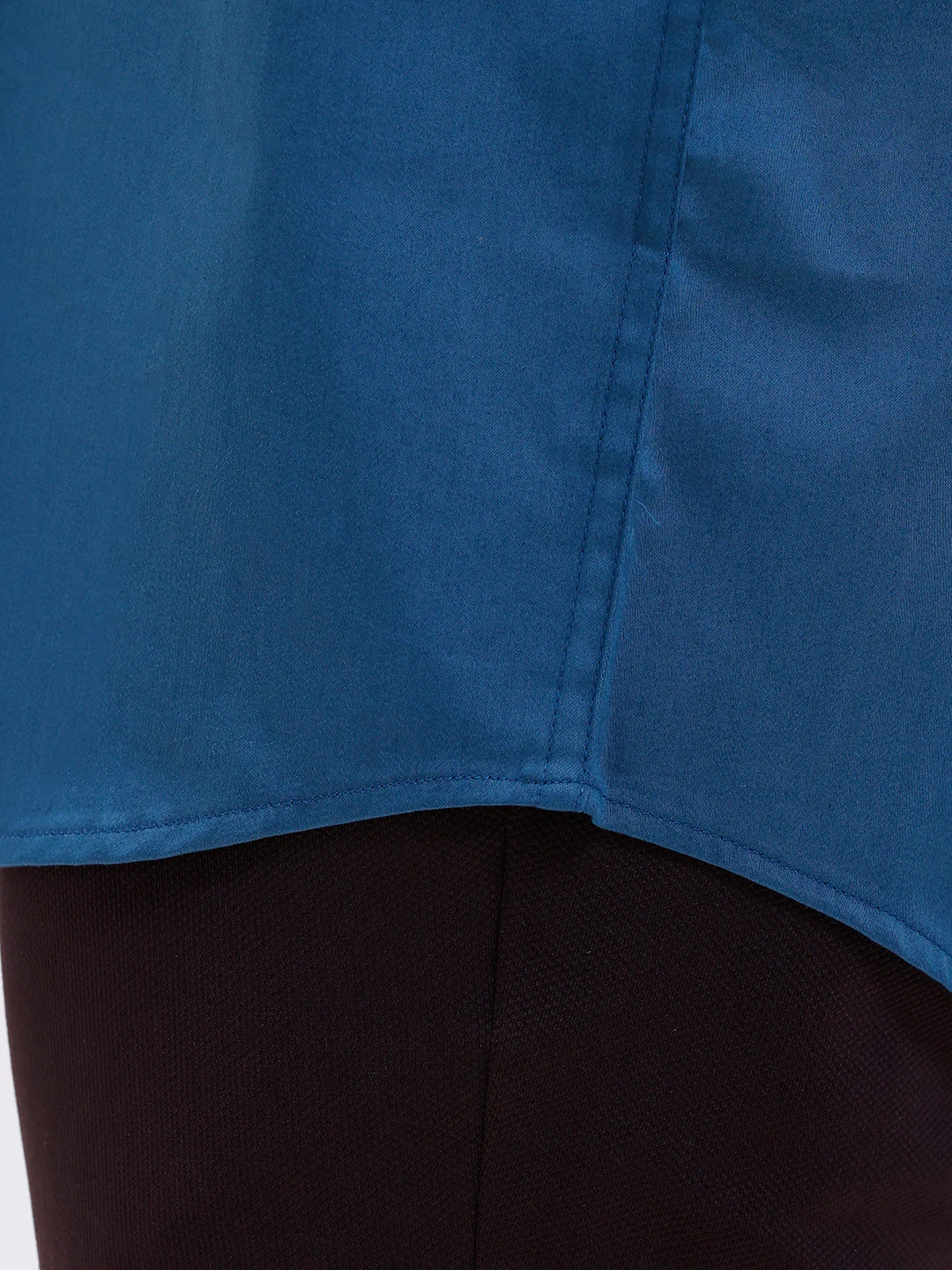 Men Cotton Blend Shirt Peacock Blue T53 ACT3 - Image 7