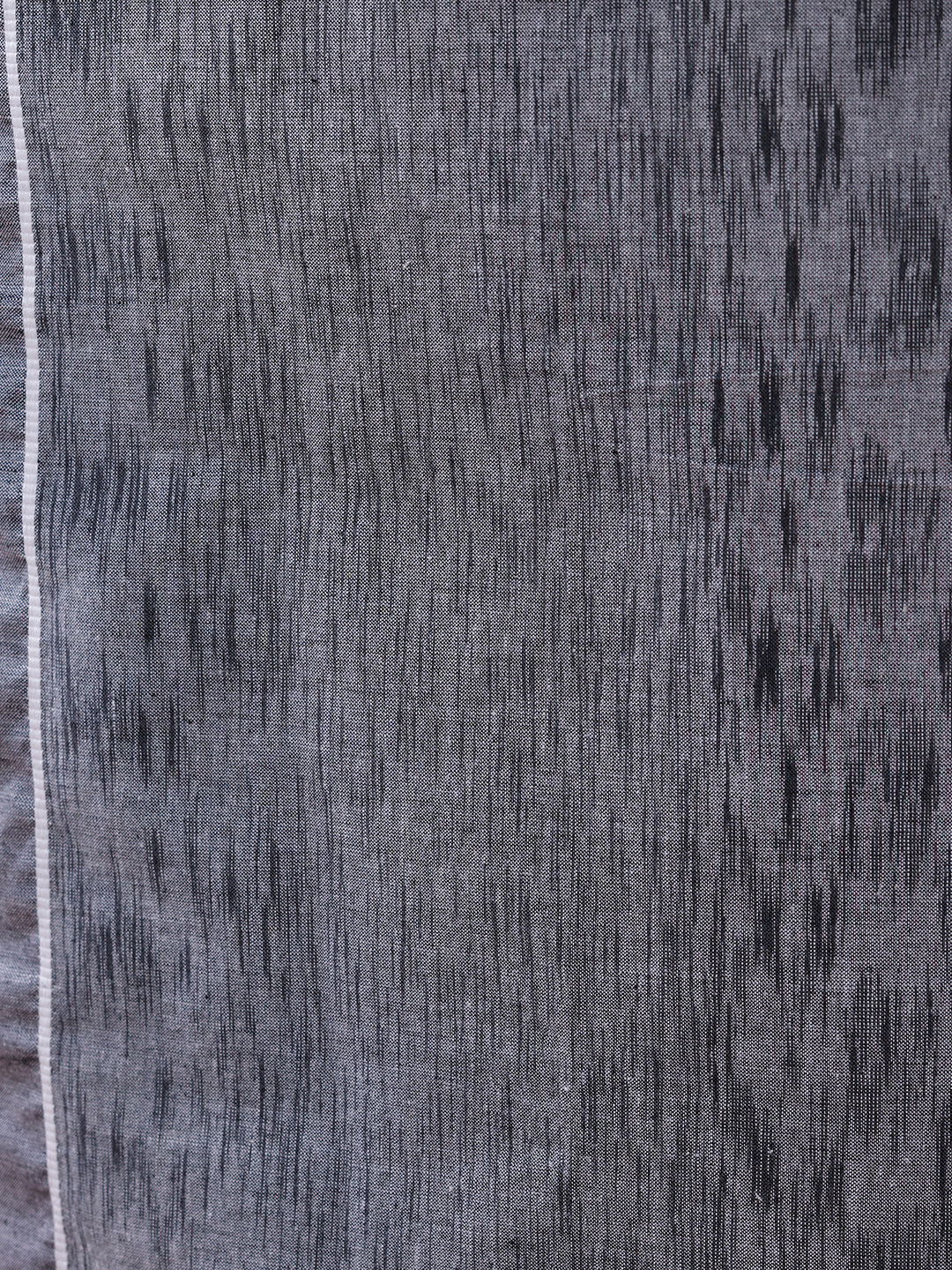 Men Cotton Blend Single Layer Grey Dhoti with Fancy Border Nitro Slub 01 - Image 6