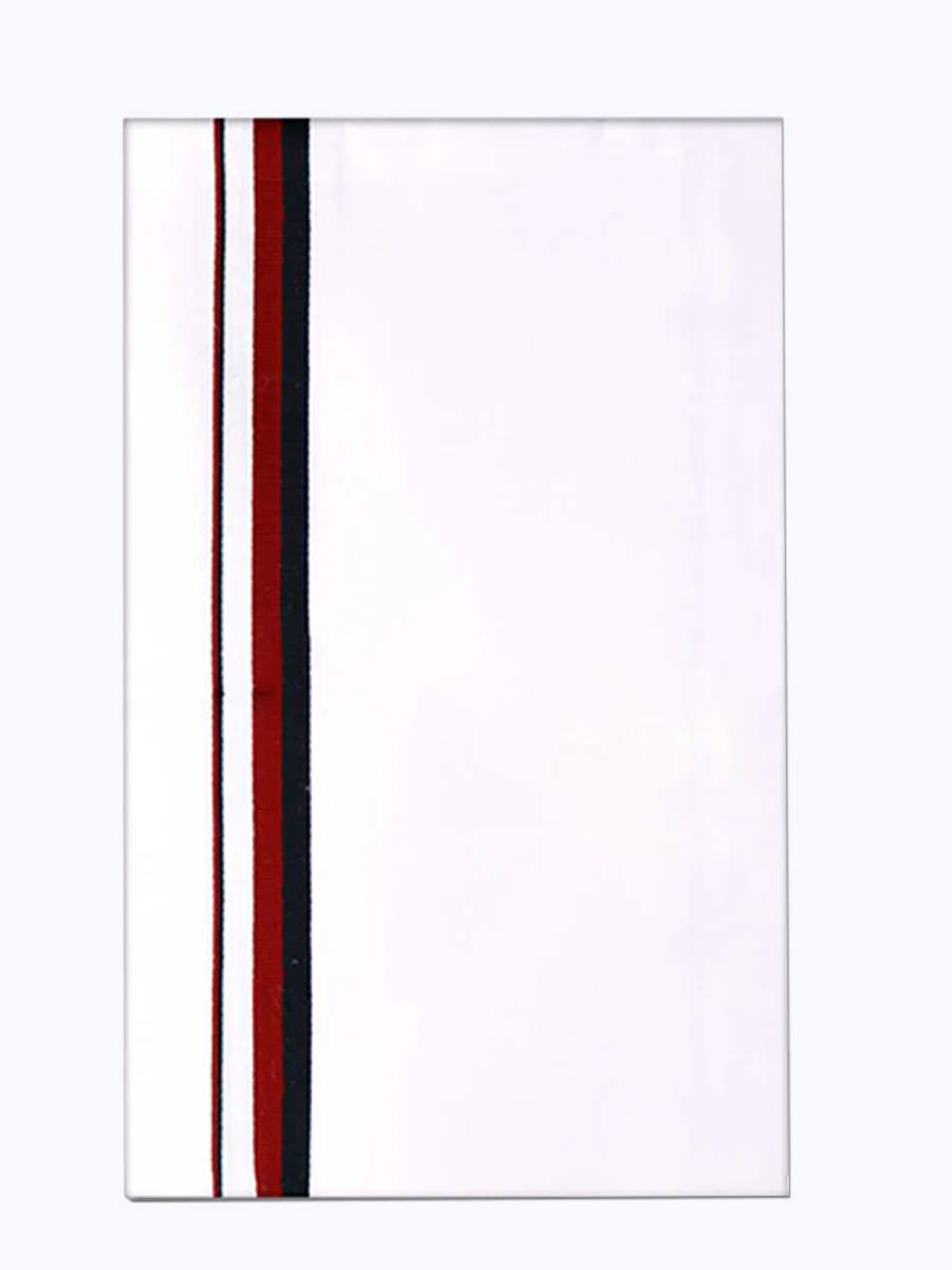 Men Cotton Blend Single Layer Political Dhoti Popular DMK - Image 2