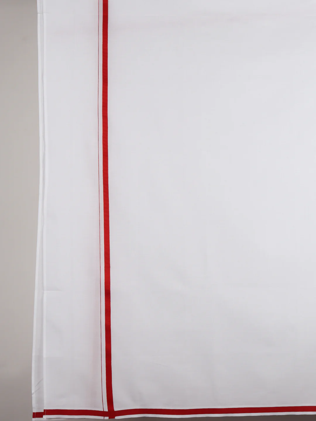Men Cotton Blend Single Layer Stitched Dhoti with Assorted Border Canal - Image 7