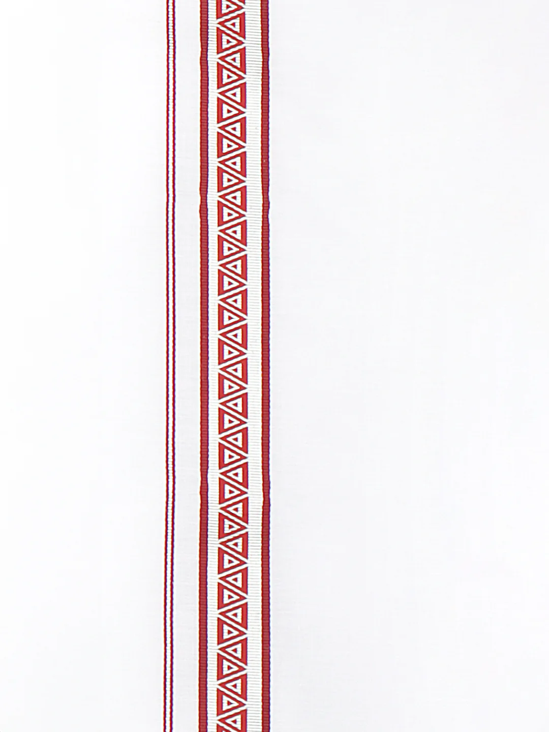 Men Cotton Blend Single Layer White Dhoti with Fancy Jari Border - Image 5