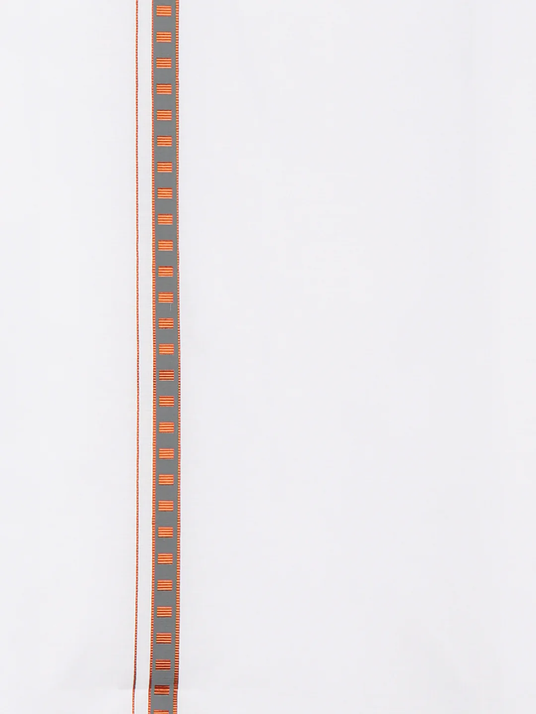 Men Cotton Blend Single Layer White Dhoti with Fancy Jari Border Roxy R01 - Image 3