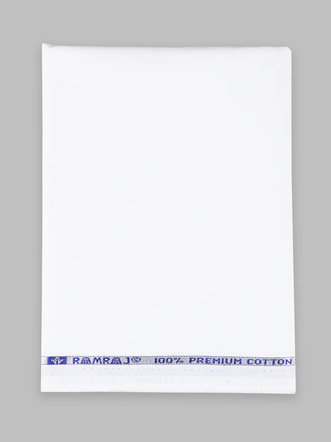 Men Cotton Blend White Shirt Fabric Eco Cotton - Image 4